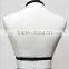 Womens Halter Harness Strappy Body Caged Bra Black