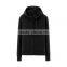 Custom Zip up wholesale plain black high quality men hoodies