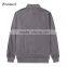 100% Nylon Men's Collar Zipper Gray Jacket