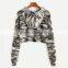 Top design xxxxl woman hoodies casual woman clothing camouflage hoodies