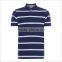 Top Quality OEM Apparel Fashion Cheap Price 100 Organic Cotton Custom Striped Mens Polo T shirt