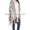 wholesale winter tassel women cashmere Knitted poncho