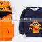 custom modern fashion boys kids wear/3pcs sets winter warm thick children garments