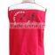 ISO 9001 Audit factory 100% polyester zip up red fitted safety vest