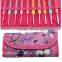 Brand New 10 Pcs Sizes 2.0mm-6.0mm New Colorful TPR Soft Handle Aluminum Crochet Hooks Knitting Needles Set Hot Sale