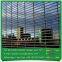 Dense welded wire mesh high safety powder coated black commercial security fencing for UK