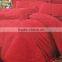 4 Pieces Plain Dyed Silk Cotton Satin Jacquard Embroidery Bed Sheet Set