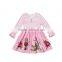 New design wholesale baby girl boutique matching clothing sets smocked baby girl dress