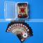 Hot sale transparent plastic playing cards