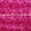 High Quality Home Textile Plum Satin Rosette Table Skirt Designs For Wedding