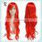 Colors Long Wave Party Fancy Dress Synthetic Cosplay Wigs HPC-0037
