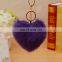 stuffed plush love shape toys / stuffed love shape plush key chain