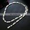 Wedding Bridal Jewelry Pearl Backdrop Necklace