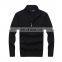 Custom 1/4 Zip Up High Quality Mens Plain Polo Neck Pullover Knitted Pure Wool Sweater