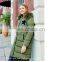 2017 New Winter Thickening Students Horns Buckle Long Paragraph Feather Cotton Coats Coat Cotton Jacket S1023