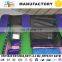 single lane 0.55mm PVC tarpaulin inflatable dry slide for kids climbing