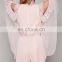 Women Pants Suit White Jumpsuit Sexy Organza Pink Ladies Bodysuit