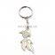 2014 Hot sale metal and leather key chain