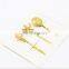 golden dragonfly animal hair clips customized metal hair clips hair accessories from yiwu factory