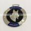 zinc alloy antique nickel plating custom medal netball medal with 3D pattern