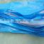 Hot Selling Ethiopia Blue White PE Waterproof plastic tarpaulins Sheet