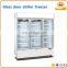 Supermarket Display Fridge,Showcase Freezer with LED light Inside