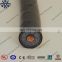 ICEA S-93-639 standard MV 1*50 mm2 compact copper conductor 100% insulation level power cable PVC sheath cable for sale