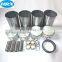 forklift parts engine for 4JG1 liner kits 5-87813179-0