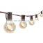 IP44 waterproof 25FT 50FT 100FT outdoor weeding party G40 Globe LED String Lights