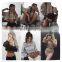 2020 Hot selling Custom Logo solid color Long sleeve sexy womens sweatshirt crop tops hoodies