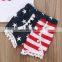 Toddler kids 2pcs sleeveless vest top + striped stars shorts pants set baby clothes outfits clothing set