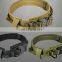 HQP-XQ01 HongQiang New Tactical Dog Adjustable Collar Quick Release Hardware Dog Collar  Military Pet Leash