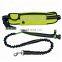 Waist bag design outdoor running pet bungee leash for dog