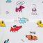 Children's lunch break double-sided cotton printed spring and autumn bean bean flannel blanket