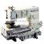 BA 1412PTV 12 NEEDLE FLAT BED DOUBLE CHAINSTITCH SEWING MACHINE
