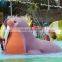 Hippo And Other Animal 15ft Slide For Children Water Slide Small