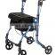 Rollator Manufacturers Aluminum Lightweight Foldable Outdoor Forearm Walker Rollator
