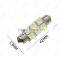 42MM 6SMD 5050 Festoon Dome Map Interior LED Light Bulbs Lamp For 211 212 211-2 212-2 214-2 560 569 578 6413 6429