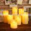 Electronic plastic candle flameless LED candle for party decoration