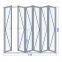 Hot popular Building house aluminum double glass Folding Door standard aluminum sliding folding glass door bifold door