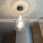 Modern Colored Clear/Amber/Smoke Decorative Glass Pendant Light E27