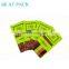 Custom Printed Heat Sealed Chocolate Wrappers Energy Bar Packaging Plastic Bags