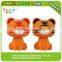 kids funny stationery items rubber animal pencil toppers