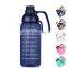 eco friendly BPA free tritan hiking camping portable big capacity 1 gallon fitness water bottle