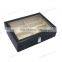 Glasses Storage Box Custom 8 Slots Leather Glasses Packaging Cases Display