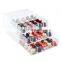Factory custom coffee capsule box display rack sugar packet transparent acrylic rack