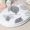 whole plastic Fresh leaf design hotel bathroom accessories