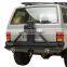 rear bumper with tire carrier for Jeep Cherokee XJ