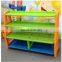 Children Furniture book shelf kids plastic furniture toy and book storage shelf type C for kindergarten for Living Room Storage
