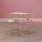 Modern Nail Salon Furniture Pink Nail Manicure Table Beauty Salon Single Double Nail Table And Chair Set